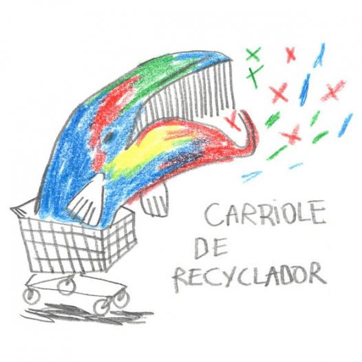 Carriole de recyclador