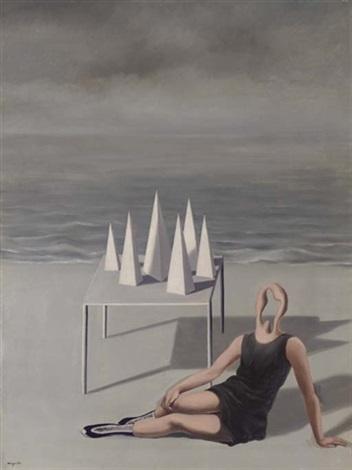 René Magritte, les surprises et l'océan, 1927.