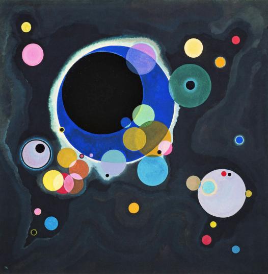 Plusieurs cercles, Vassily Kandinsky, 1926
