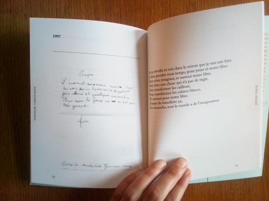 livre poésie 1997 rester libre Mathilde Garcia-sanz