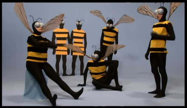 Isabella Rosselini, les abeilles, extrait issu d'une série de courts métrages artistiques et scientifiques. 