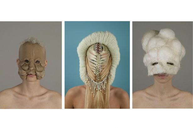 Masques de Muriel Nisse. Crédit photo Muriel Nisse