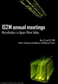 Exposition congrès "Microfluidics in Upper Rhine Valley"