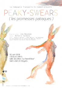 Affiches PEAKY-SWEARS (les promesses patraques)