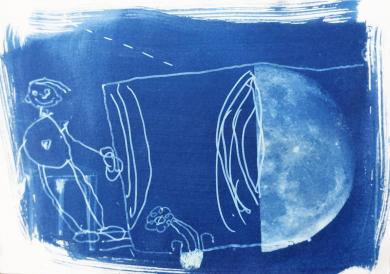 cyanotype - intérieur - Horatio, CE2